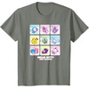 image:imageHello Kitty and Friends Square Icons TShirtOlive Heather
