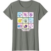 image:imageHello Kitty and Friends Square Icons TShirtOlive Heather