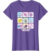 image:imageHello Kitty and Friends Square Icons TShirtPurple Heather