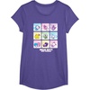 image:imageHello Kitty and Friends Square Icons TShirtPurple Heather