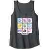 image:imageHello Kitty and Friends Square Icons Tank TopDark Heather Grey