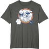 image:imageHello Kitty and Friends Vintage Rainbow Circle TShirtAsphalt Grey