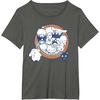 image:imageHello Kitty and Friends Vintage Rainbow Circle TShirtAsphalt Grey