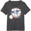 image:imageHello Kitty and Friends Vintage Rainbow Circle TShirtDark Heather Grey