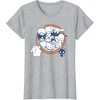 image:imageHello Kitty and Friends Vintage Rainbow Circle TShirtHeather Grey