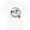 image:imageHello Kitty and Friends Vintage Rainbow Circle TShirtWhite