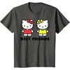 image:imageHello Kitty and Mimmy Best Friends Sisters Twins TShirtAsphalt Grey