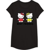 image:imageHello Kitty and Mimmy Best Friends Sisters Twins TShirtBlack