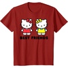 image:imageHello Kitty and Mimmy Best Friends Sisters Twins TShirtCranberry Red