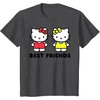image:imageHello Kitty and Mimmy Best Friends Sisters Twins TShirtDark Heather Grey