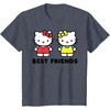 image:imageHello Kitty and Mimmy Best Friends Sisters Twins TShirtHeather Blue