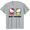 image:imageHello Kitty and Mimmy Best Friends Sisters Twins TShirtHeather Grey