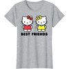 image:imageHello Kitty and Mimmy Best Friends Sisters Twins TShirtHeather Grey