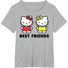 image:imageHello Kitty and Mimmy Best Friends Sisters Twins TShirtHeather Grey
