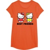 image:imageHello Kitty and Mimmy Best Friends Sisters Twins TShirtOrange