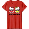 image:imageHello Kitty and Mimmy Best Friends Sisters Twins TShirtRed