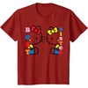 image:imageHello Kitty and Mimmy Best Sister Tee Shirt TShirtCranberry Red