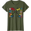 image:imageHello Kitty and Mimmy Best Sister Tee Shirt TShirtOlive Green