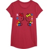 image:imageHello Kitty and Mimmy Best Sister Tee Shirt TShirtRed Heather