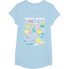 image:imageHello Sanrio Kawaii Burger Shop Foodie Menu Tee Shirt TShirtBaby Blue
