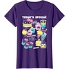 image:imageHello Sanrio Kawaii Burger Shop Foodie Menu Tee Shirt TShirtPurple