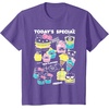image:imageHello Sanrio Kawaii Burger Shop Foodie Menu Tee Shirt TShirtPurple Heather