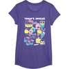 image:imageHello Sanrio Kawaii Burger Shop Foodie Menu Tee Shirt TShirtPurple Heather