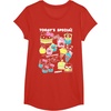 image:imageHello Sanrio Kawaii Burger Shop Foodie Menu Tee Shirt TShirtRed