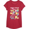 image:imageHello Sanrio Kawaii Burger Shop Foodie Menu Tee Shirt TShirtRed Heather