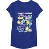 image:imageHello Sanrio Kawaii Burger Shop Foodie Menu Tee Shirt TShirtRoyal Blue