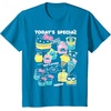 image:imageHello Sanrio Kawaii Burger Shop Foodie Menu Tee Shirt TShirtSapphire Blue