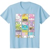 image:imageHello Sanrio Kawaii Foodie Menu Poster Tee Shirt TShirtBaby Blue