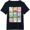 image:imageHello Sanrio Kawaii Foodie Menu Poster Tee Shirt TShirtBlack