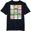 image:imageHello Sanrio Kawaii Foodie Menu Poster Tee Shirt TShirtBlack
