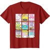 image:imageHello Sanrio Kawaii Foodie Menu Poster Tee Shirt TShirtCranberry Red
