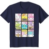 image:imageHello Sanrio Kawaii Foodie Menu Poster Tee Shirt TShirtNavy Blue