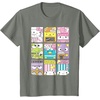 image:imageHello Sanrio Kawaii Foodie Menu Poster Tee Shirt TShirtOlive Heather