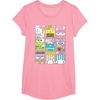image:imageHello Sanrio Kawaii Foodie Menu Poster Tee Shirt TShirtPink
