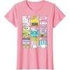 image:imageHello Sanrio Kawaii Foodie Menu Poster Tee Shirt TShirtPink