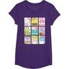 image:imageHello Sanrio Kawaii Foodie Menu Poster Tee Shirt TShirtPurple