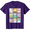 image:imageHello Sanrio Kawaii Foodie Menu Poster Tee Shirt TShirtPurple