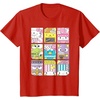 image:imageHello Sanrio Kawaii Foodie Menu Poster Tee Shirt TShirtRed