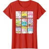 image:imageHello Sanrio Kawaii Foodie Menu Poster Tee Shirt TShirtRed