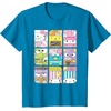 image:imageHello Sanrio Kawaii Foodie Menu Poster Tee Shirt TShirtSapphire Blue