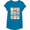 image:imageHello Sanrio Kawaii Foodie Menu Poster Tee Shirt TShirtSapphire Blue