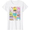 image:imageHello Sanrio Kawaii Foodie Menu Poster Tee Shirt TShirtWhite