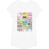 image:imageHello Sanrio Kawaii Foodie Menu Poster Tee Shirt TShirtWhite