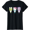 image:imageHello Sanrio Keroppi Hello Kitty BadtzMaru Ice Cream Cone TShirtBlack