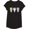 image:imageHello Sanrio Keroppi Hello Kitty BadtzMaru Ice Cream Cone TShirtBlack