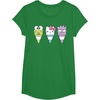 image:imageHello Sanrio Keroppi Hello Kitty BadtzMaru Ice Cream Cone TShirtKelly Green